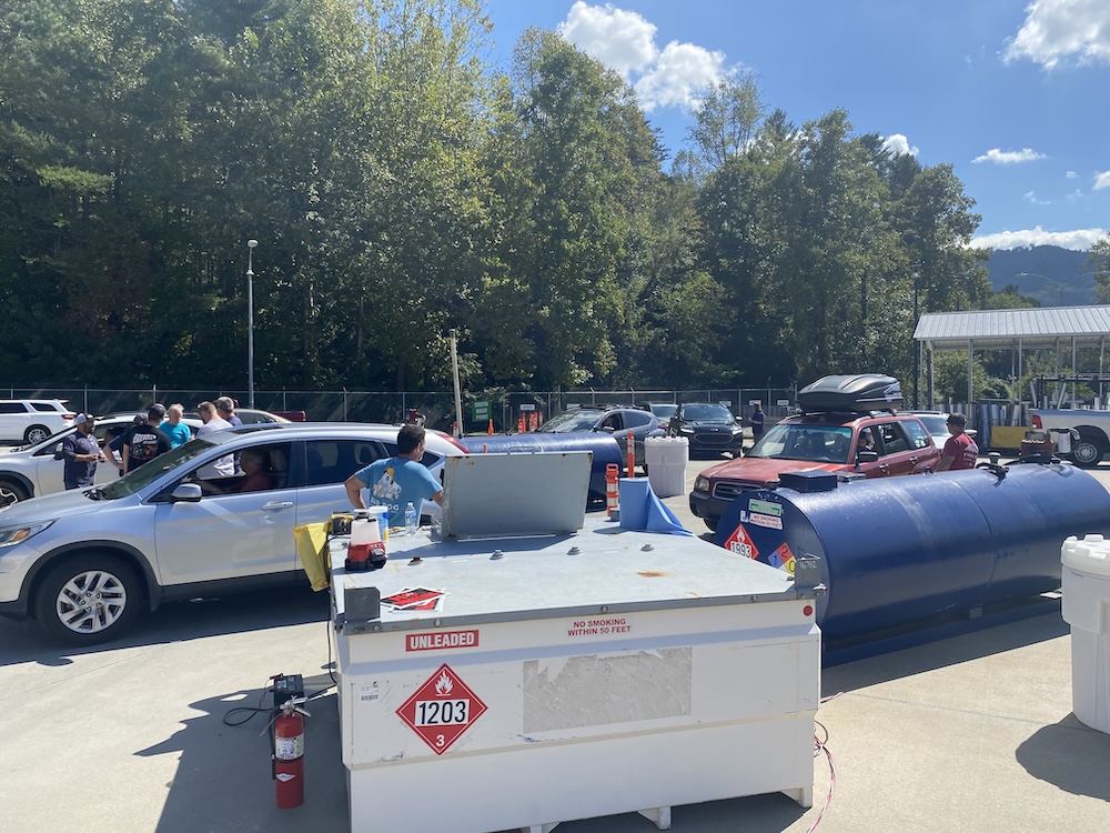 GE Aerospace hurricane relief, Asheville